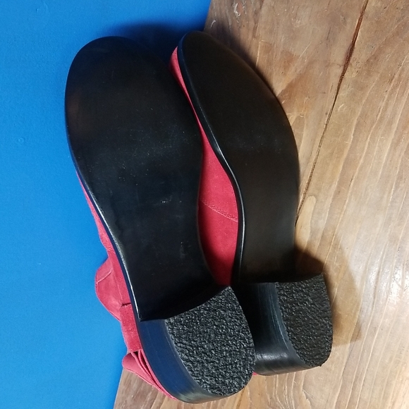 Modern Vice red leather boots - Picture 2 of 7